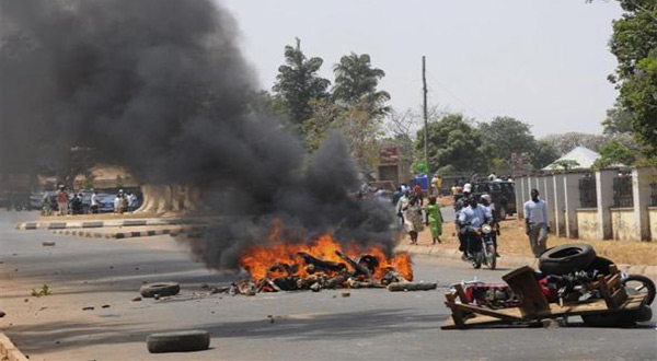 Nigeria fire
